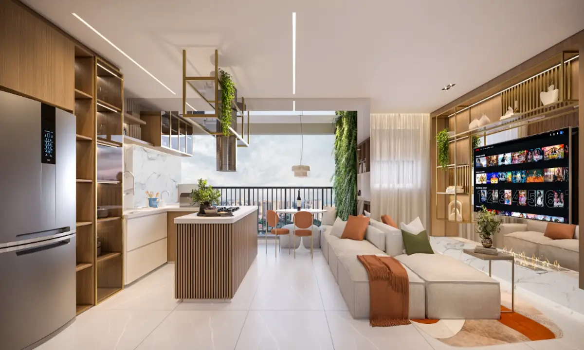Tour virtual Apartamento 74m² Royal Barueri II